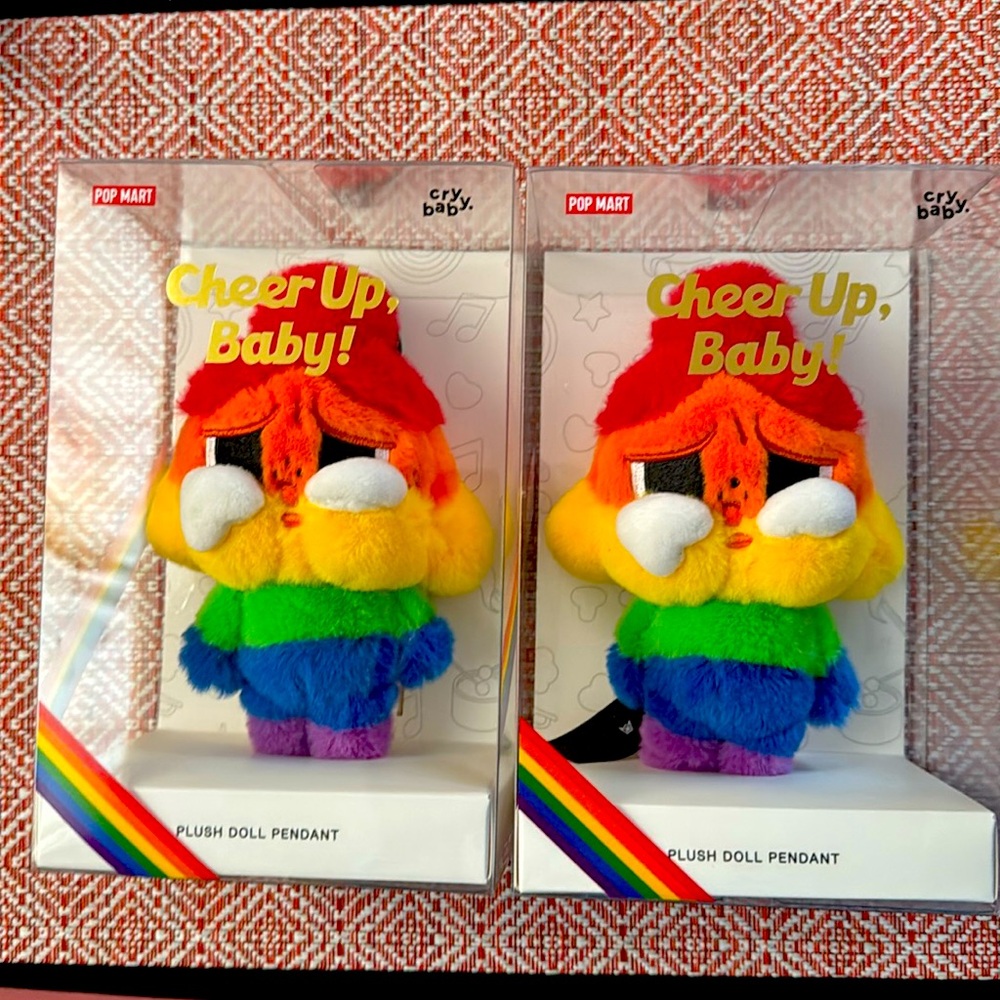 POPMART CHEERUP BABY PLUSH DOLL PENDANT